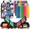 75 Pack Art Drawing Supplies Set with 72 Color Colored Pencils Kit, Eraser, and Sharpener - Perfect for Drawing and Coloring - Soft Oil-Based Cores Ideal for Artists Adults Beginners